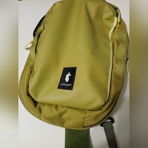 Cotopaxi Acid Green Oval Single Wide Strap Sling Backpack